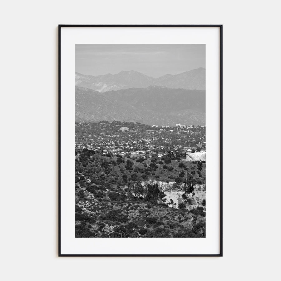East Los Angeles Photo B&W Poster