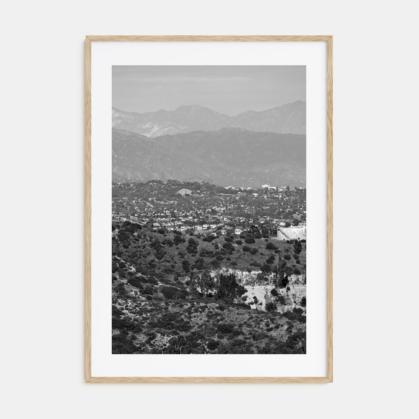 East Los Angeles Photo B&W Poster