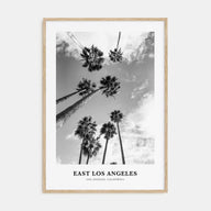 East Los Angeles Portrait B&W Poster
