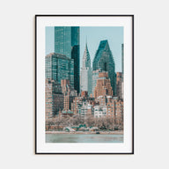 East River Roosevelt Island Photo Color Poster