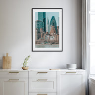 East River Roosevelt Island Photo Color Poster