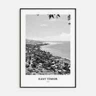 East Timor Portrait B&W Poster