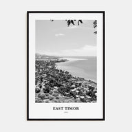 East Timor Portrait B&W Poster