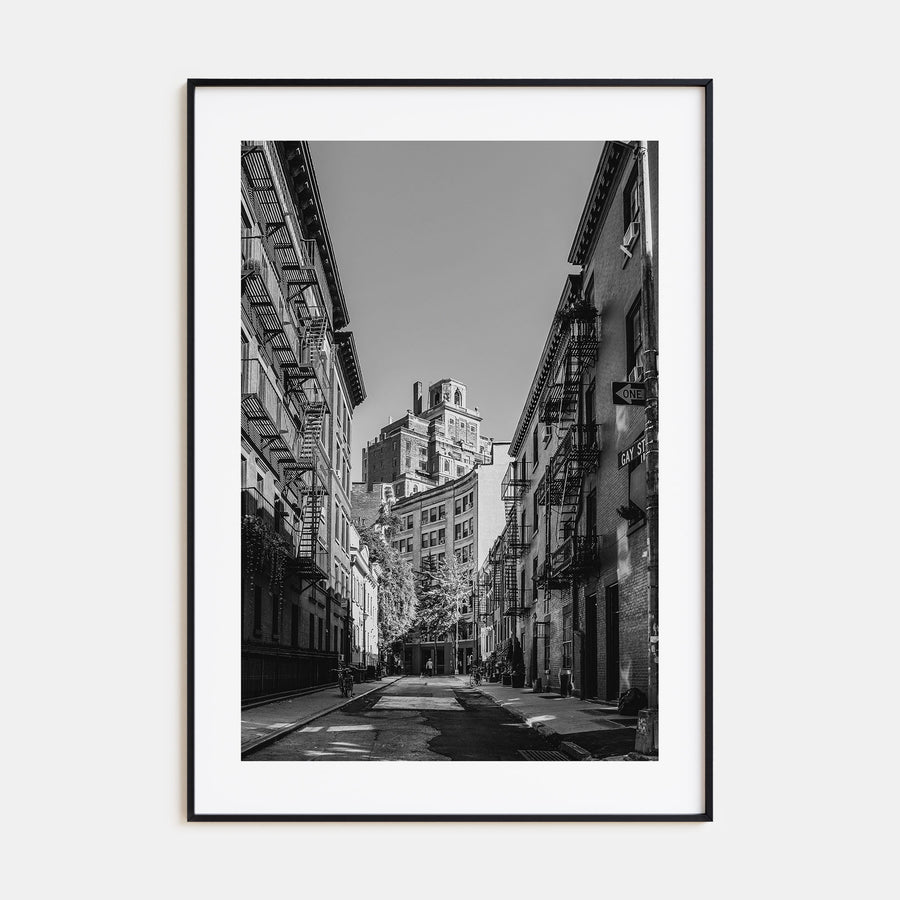 East Village, New York Photo B&W Poster