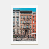 East Village, New York Photo Color Poster