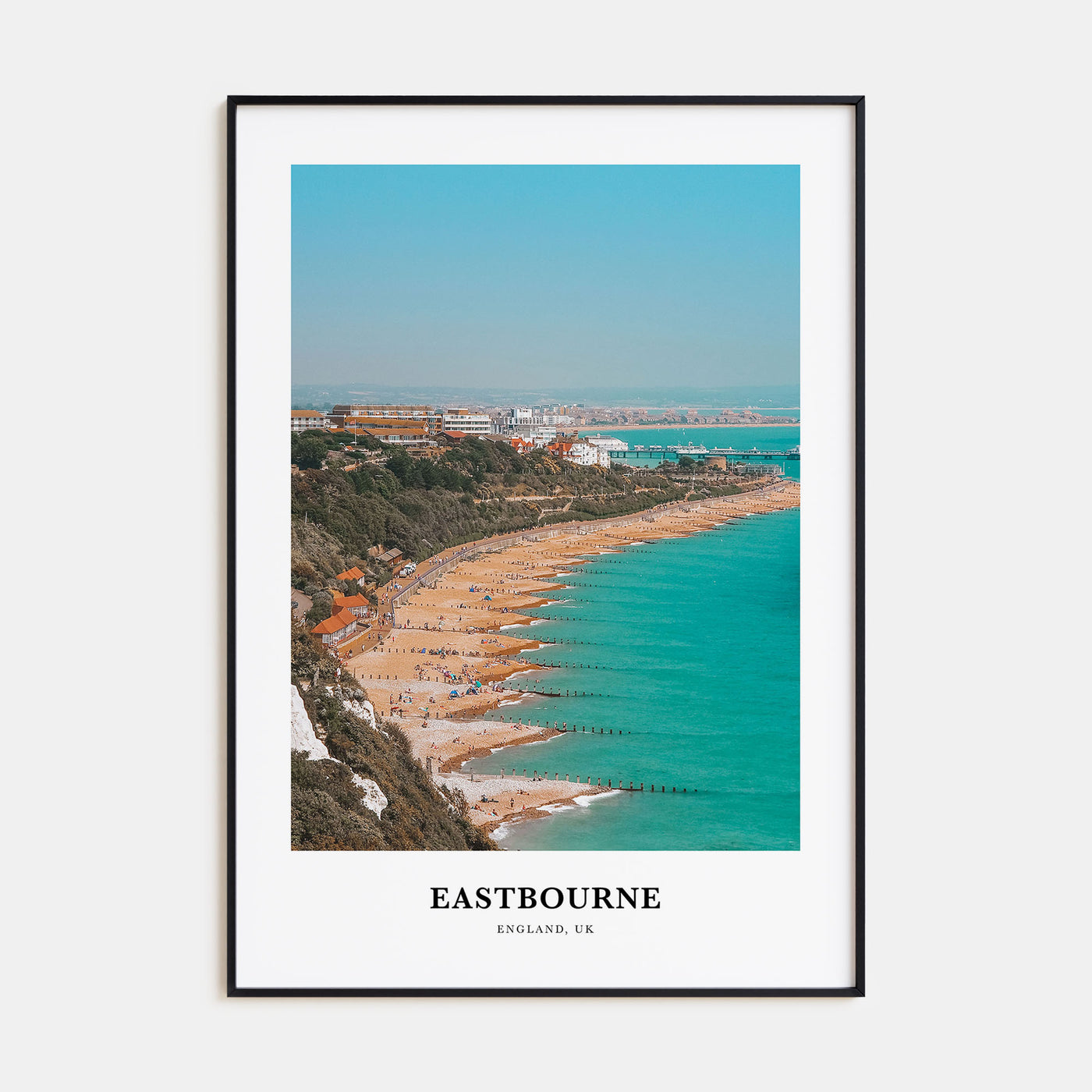Eastbourne Portrait Color Poster
