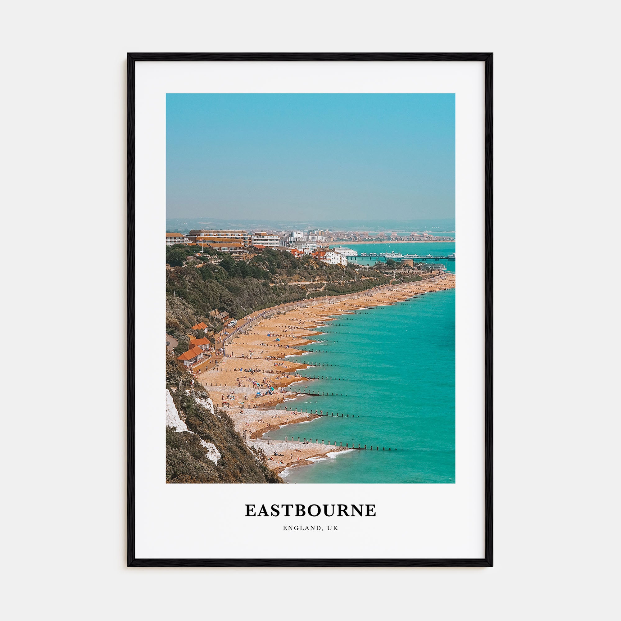 Eastbourne Portrait Color Poster
