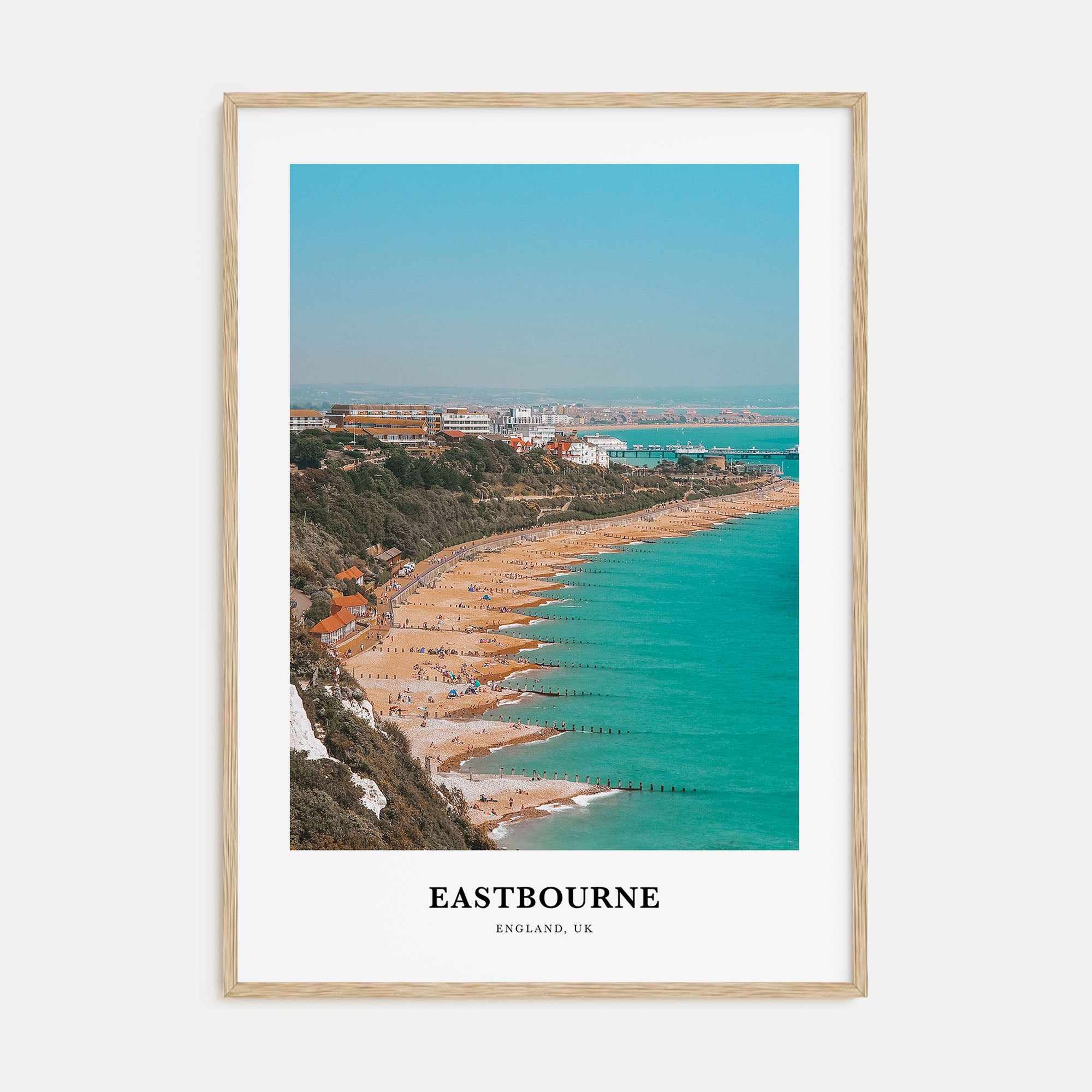 Eastbourne Portrait Color Poster