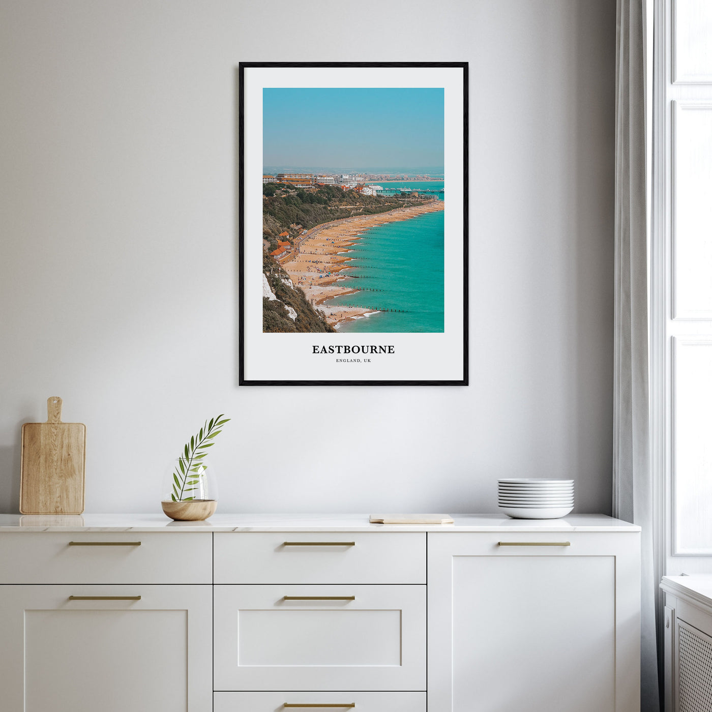 Eastbourne Portrait Color Poster