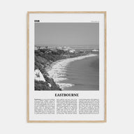 Eastbourne Travel B&W Poster