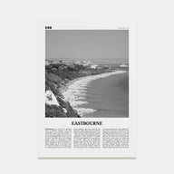Eastbourne Travel B&W Poster