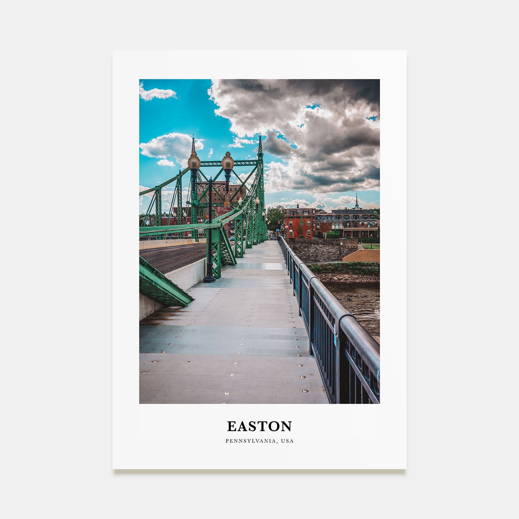 Easton Portrait Color Poster