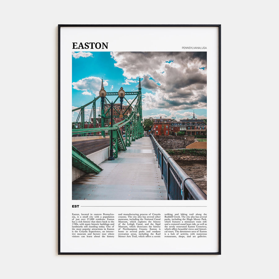 Easton Travel Color Poster