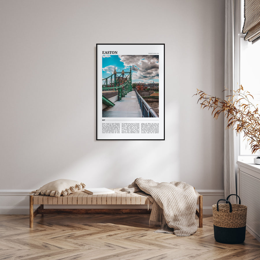 Easton Travel Color Poster