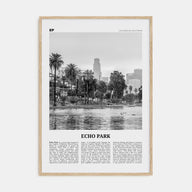 Echo Park Travel B&W No 2 Poster