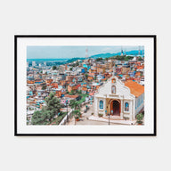 Ecuador Landscape Color Poster