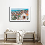 Ecuador Landscape Color Poster