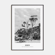 Eden Portrait B&W Poster