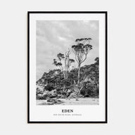 Eden Portrait B&W Poster