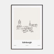 Edinburgh Drawn Poster