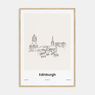 Edinburgh Drawn Poster