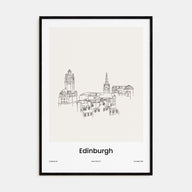 Edinburgh Drawn Poster