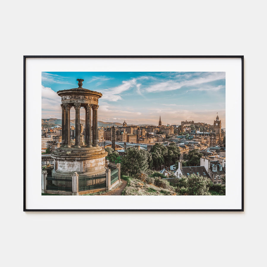 Edinburgh Landscape Color Poster