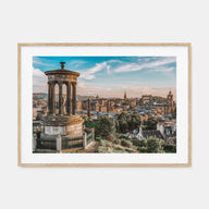 Edinburgh Landscape Color Poster
