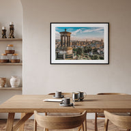 Edinburgh Landscape Color Poster