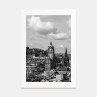 Edinburgh Photo B&W Poster