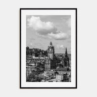 Edinburgh Photo B&W Poster