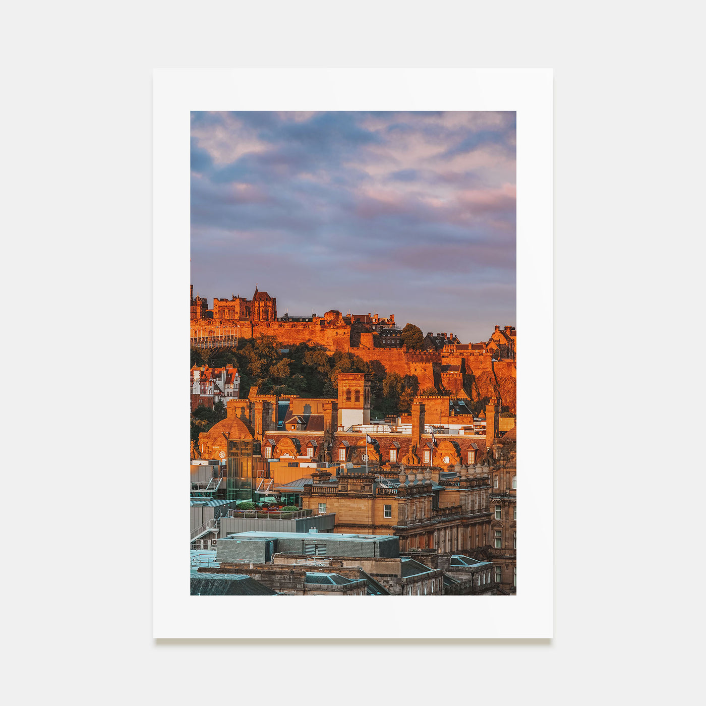 Edinburgh Photo Color Poster