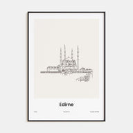 Edirne Drawn Poster