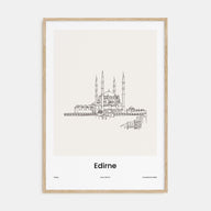 Edirne Drawn Poster