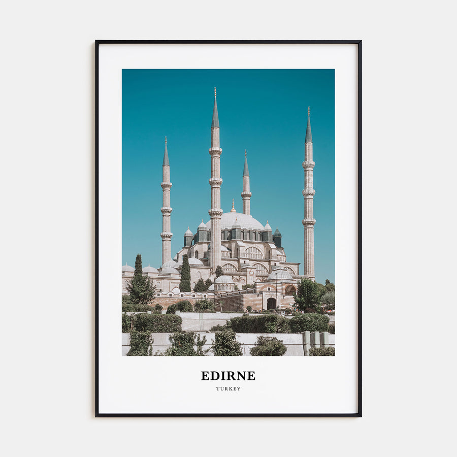 Edirne Portrait Color Poster