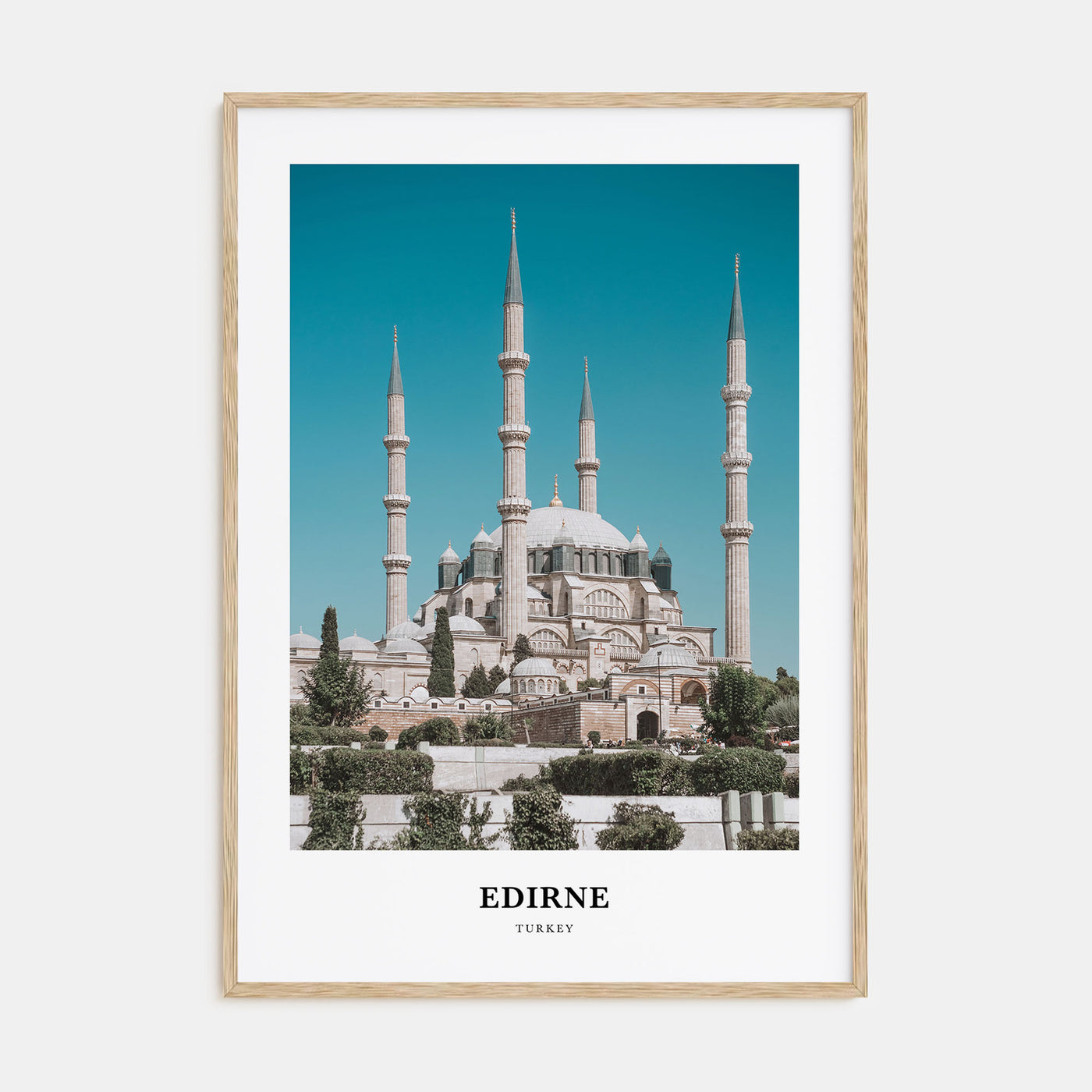 Edirne Portrait Color Poster