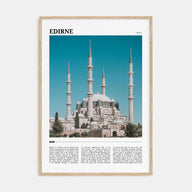Edirne Travel Color Poster