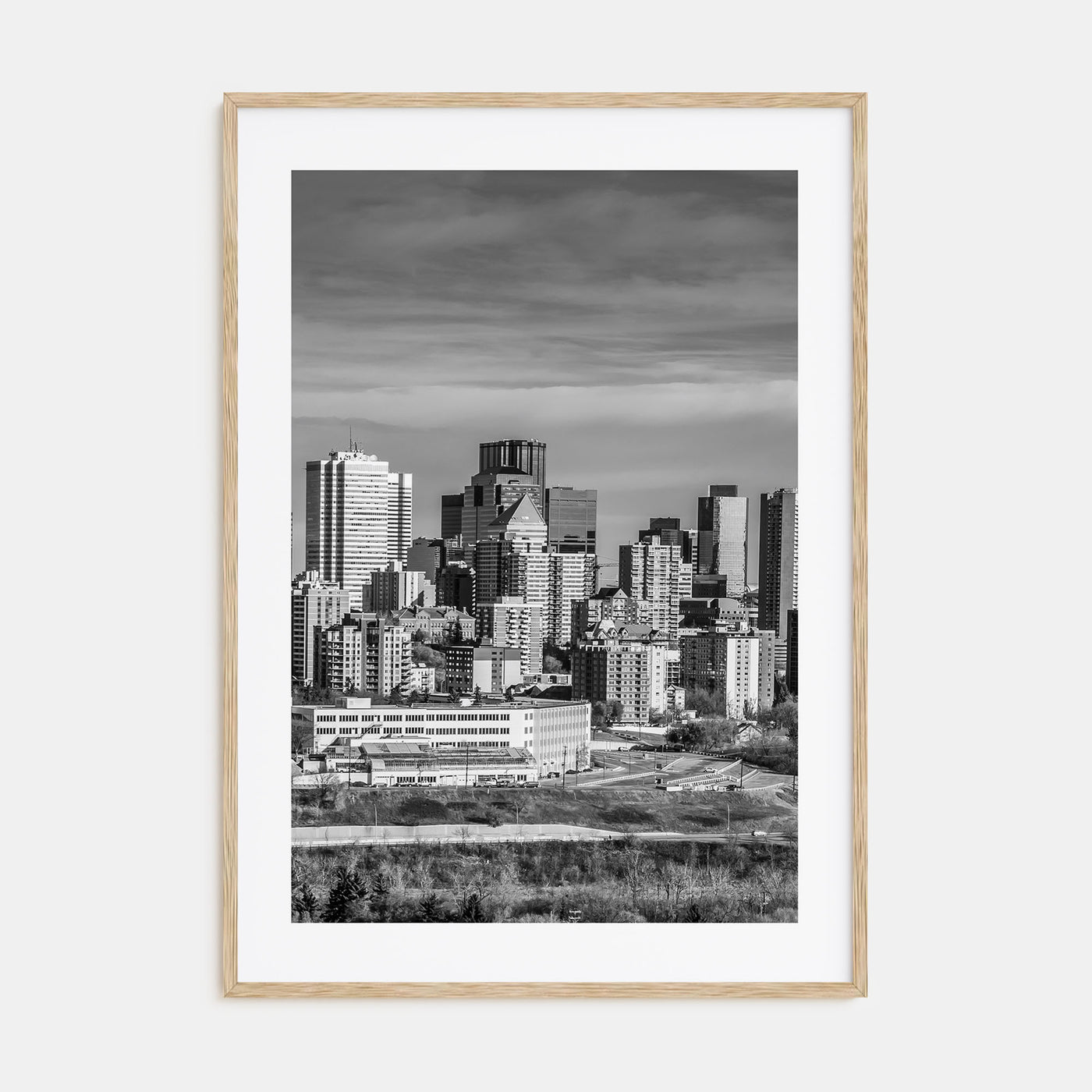 Edmonton Photo B&W Poster