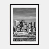 Edmonton Photo B&W Poster