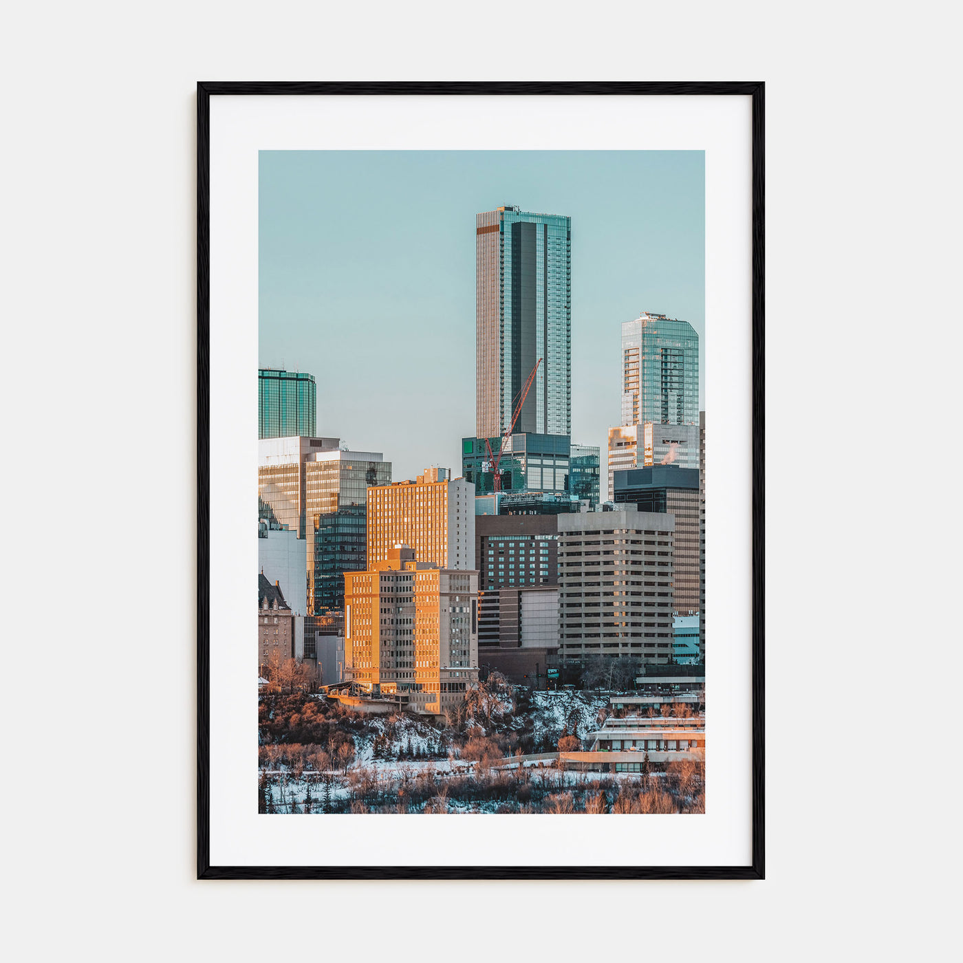 Edmonton Photo Color Poster