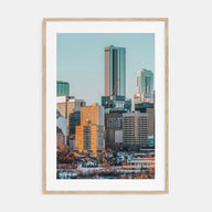 Edmonton Photo Color Poster