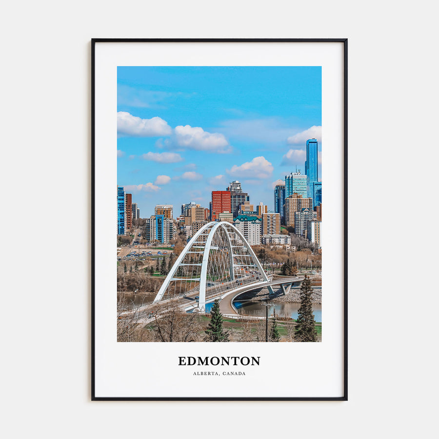 Edmonton Portrait Color No 1 Poster
