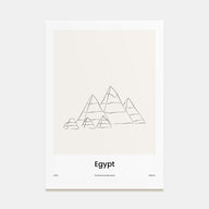 Egypt Drawn Poster