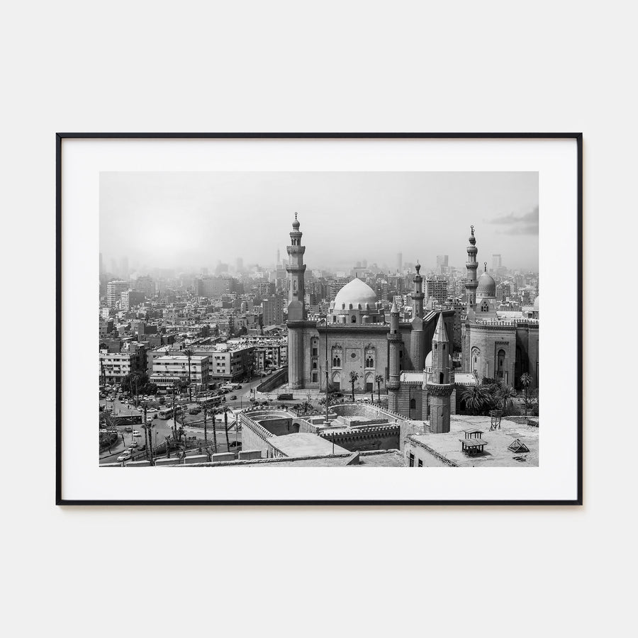 Egypt Landscape B&W Poster