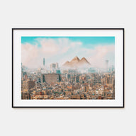 Egypt Landscape Color Poster