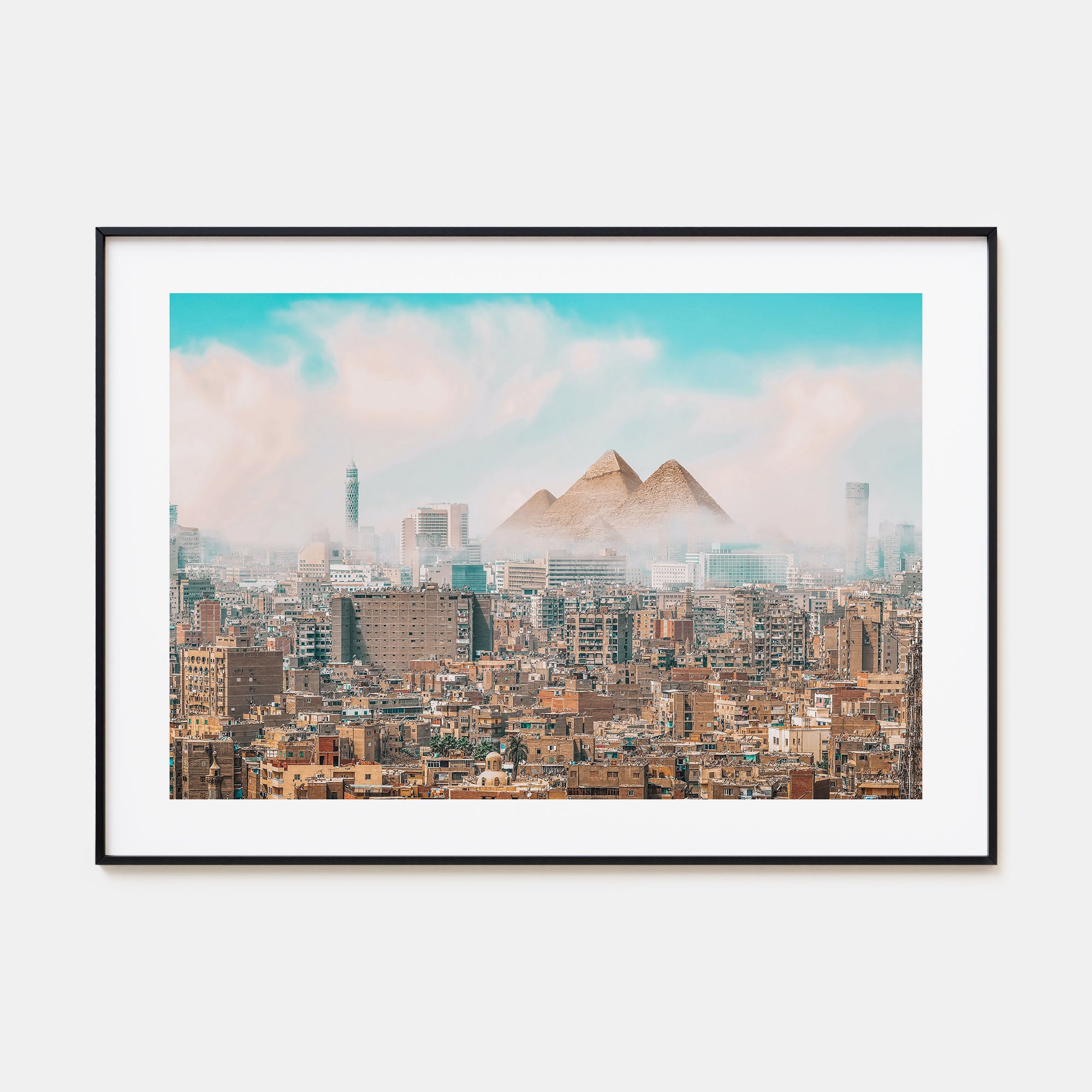 Egypt Landscape Color Poster