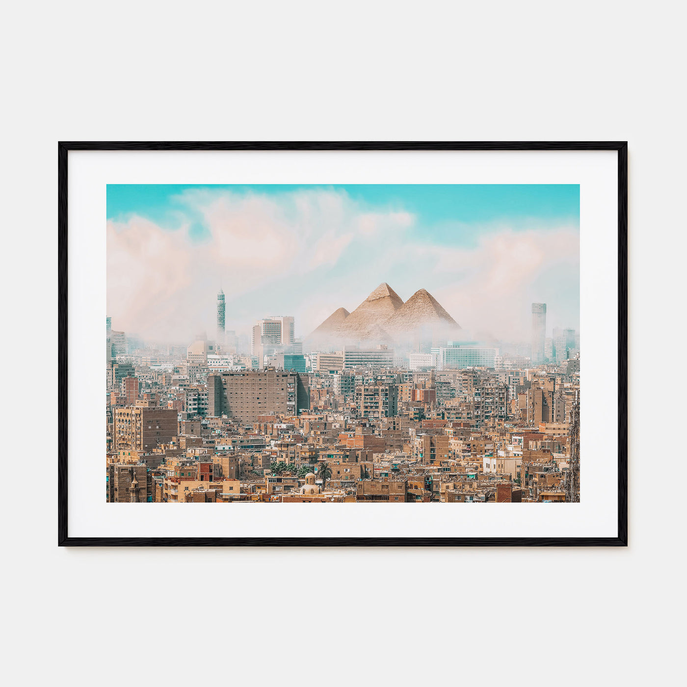 Egypt Landscape Color Poster