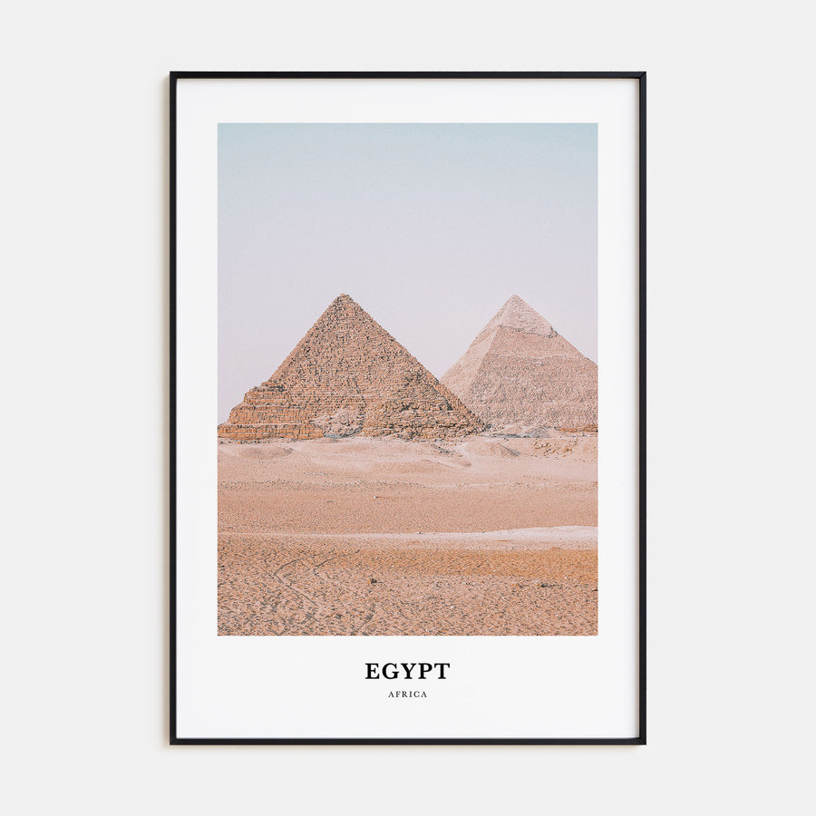 Egypt Portrait Color Poster