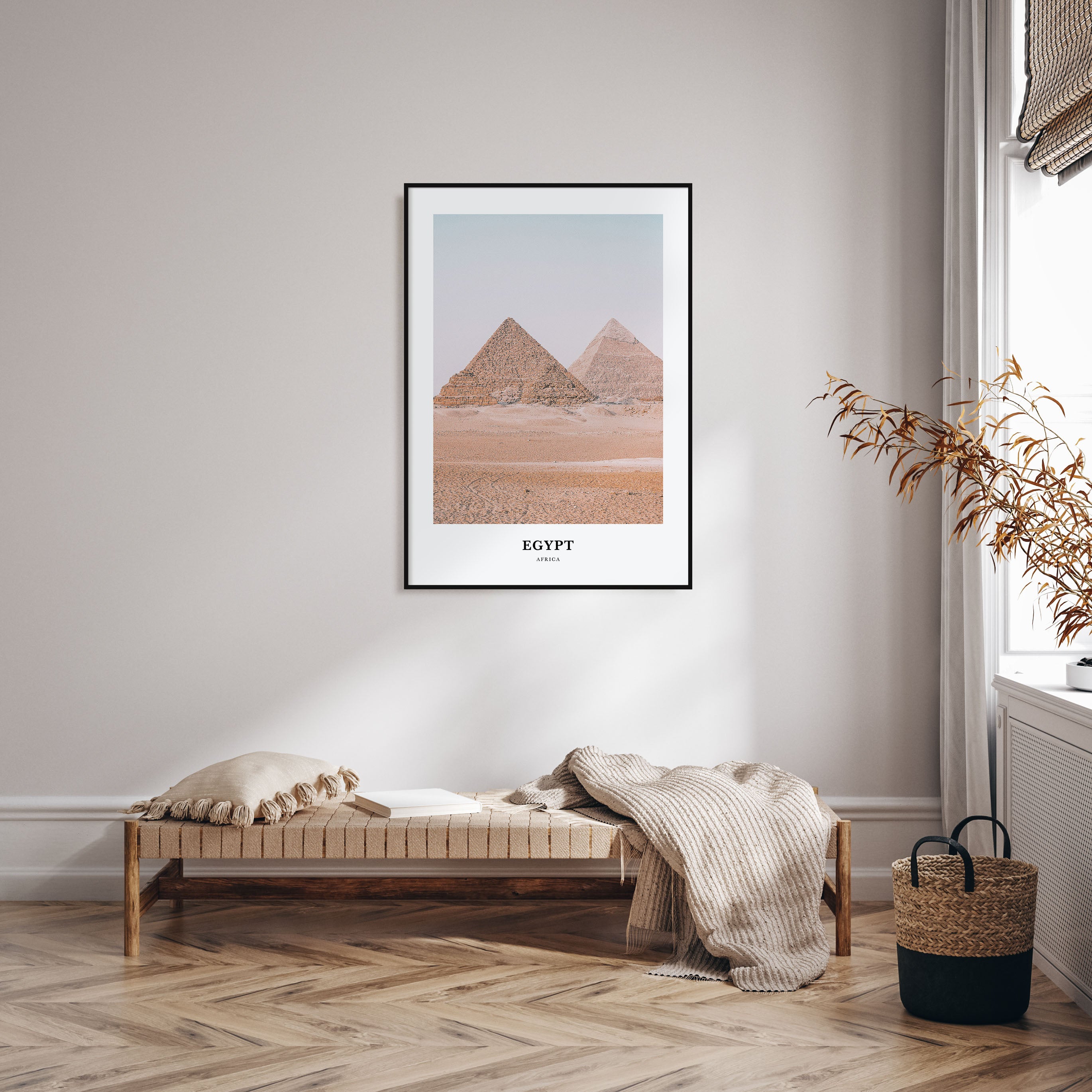 Egypt Portrait Color Poster