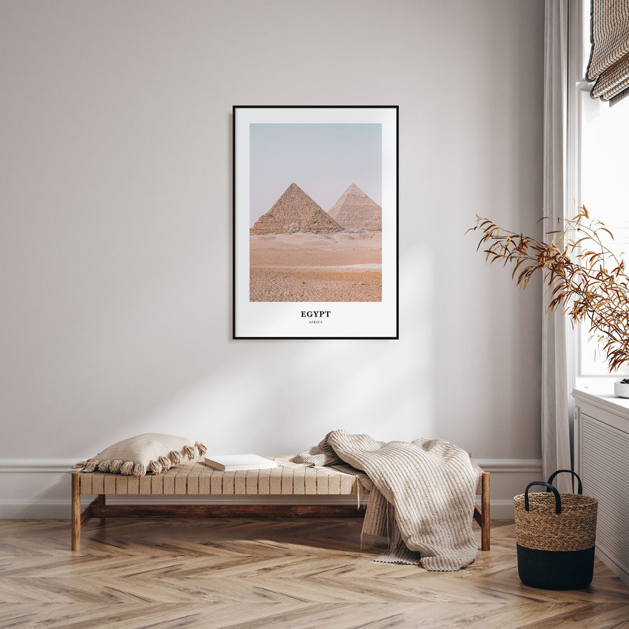 Egypt Portrait Color Poster